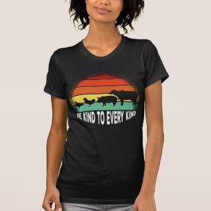 T-shirt Soyez Gentils À Tous Les Droits Des Animaux Vég