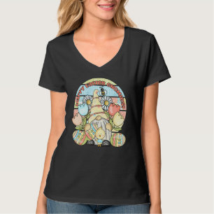 T-shirt Soyez heureux Dy Gnome Jour de Pâques Chrétien Bun