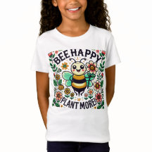 Soyez Heureux, Plante Plus ! Abeille joyeuse