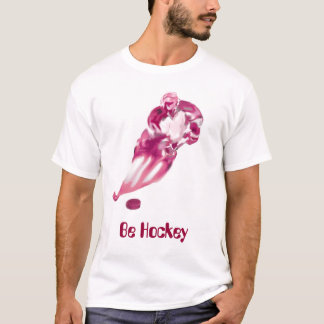 T-shirt Soyez hockey, rouge