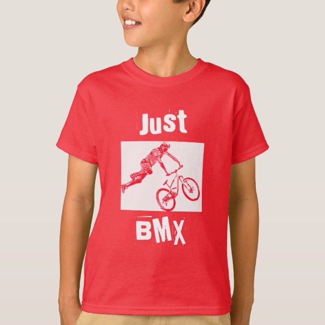 T-shirt Soyez Juste Amusant Vous Star BMX Bike Track Park  (Devant)