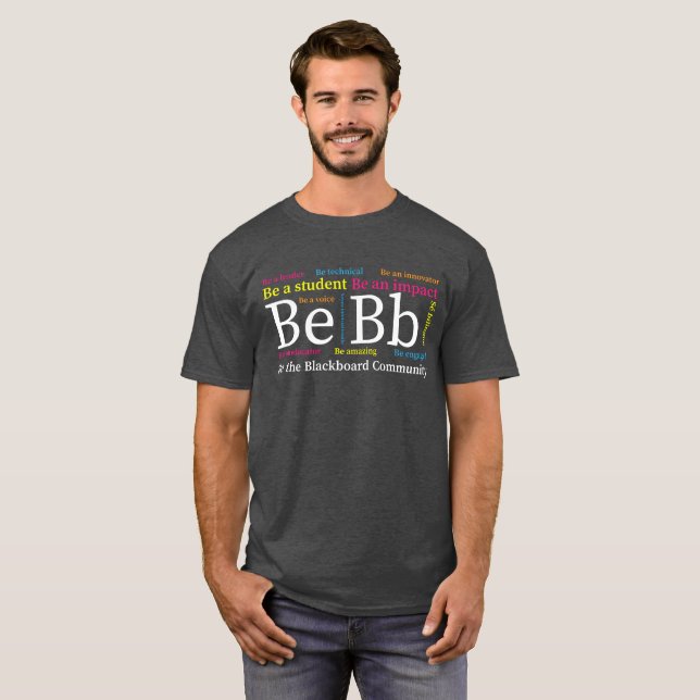 T-shirt Soyez La Chemise Blackboard Community (Devant entier)