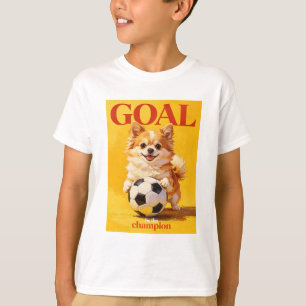 T-shirt Soyez le Champion de Football