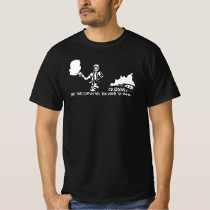 T-shirt Soyez le changement que vous souhaitez voir