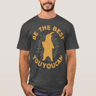 T-shirt Soyez Le Meilleur Que Vous Puissiez Cercle