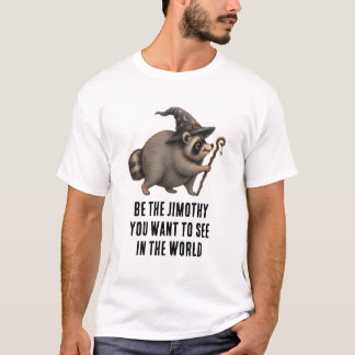 T-shirt Soyez Le Raton Laveur Sorcier Jimothy Halloween Pe