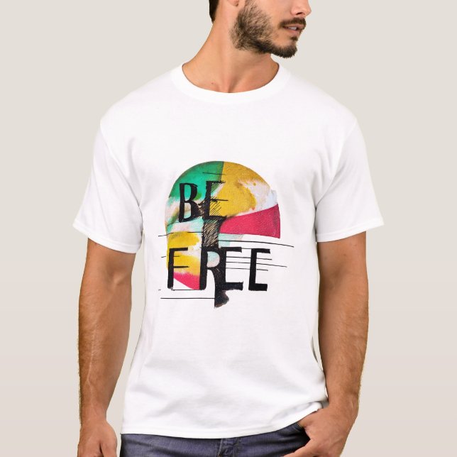 T-shirt Soyez libre (Devant)
