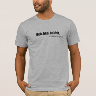 T-shirt Soyez mauvais, soyez Snidely coup du lapin