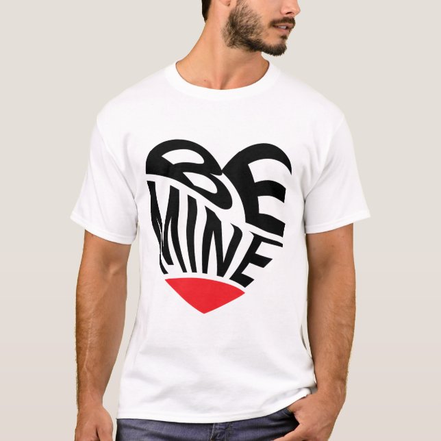 T-shirt Soyez mon coeur Texte (Devant)