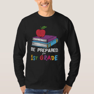 T-shirt Soyez Prêt pour le Cadeau pour Enfants de Rentrée
