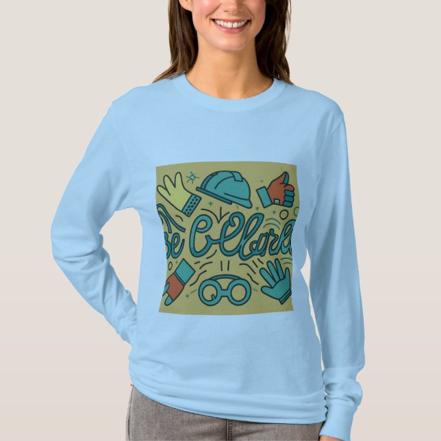 T-shirt Soyez prudent (Devant)