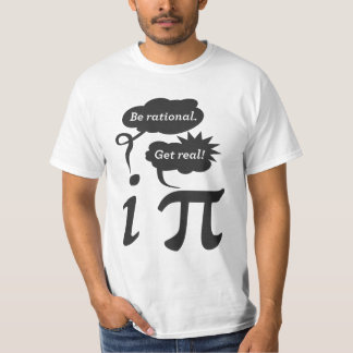 T-shirt soyez rationnel ! obtenez vrai !
