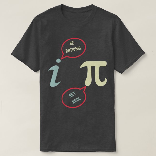 T-shirt Soyez Rationnel Obtenez Vraiment Amusant Math Plai (Design devant)