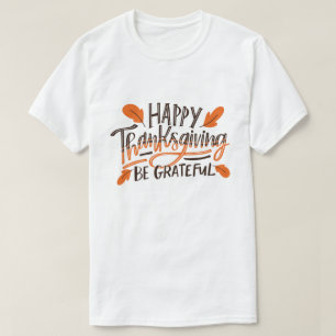 T-shirt Soyez reconnaissant - Jour Bon thanksgiving d'Acti