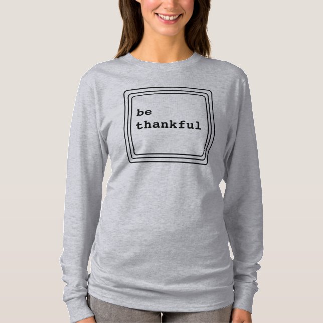 T-shirt Soyez Remercié Bible Verse Retro Thanksgiving (Devant)