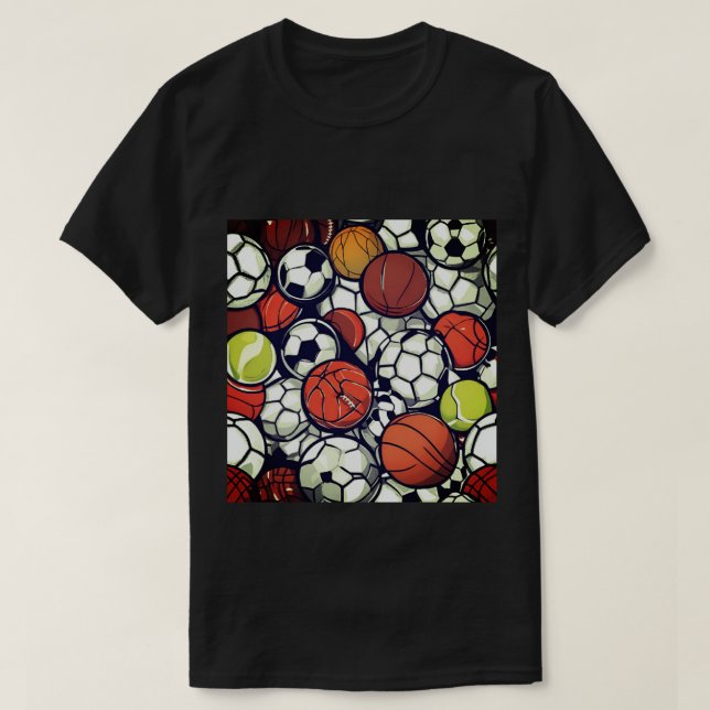 T-shirt Soyez simple et simple. (Design devant)