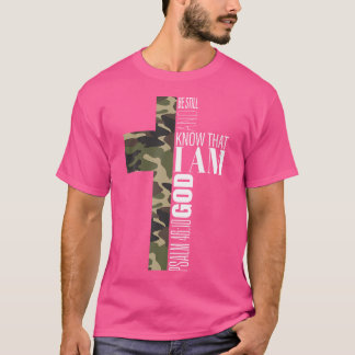 T-shirt Soyez Toujours Et Connaissez Dieu Bible Chrétienne