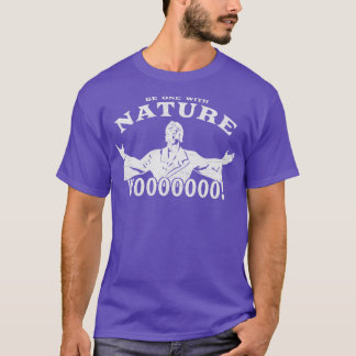 T-shirt Soyez un avec la nature