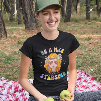 T-shirt Soyez un beau Starseed Hippie Flower Graphic enfan