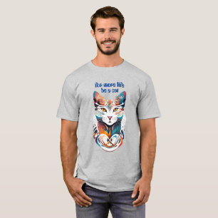T-shirt Soyez un chat