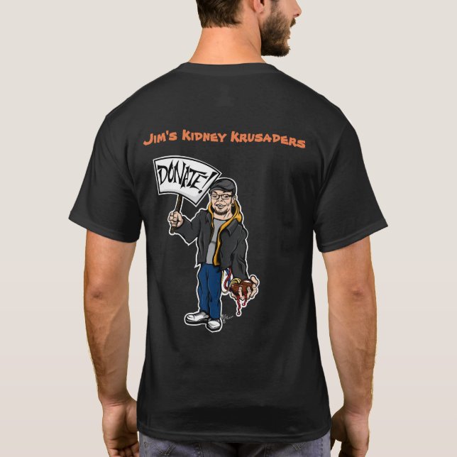 T-shirt Soyez un donateur d'organe (Dos)