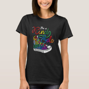 T-shirt Soyez Un Genre Sole Lgbt Puzzle Chaussures Être Si