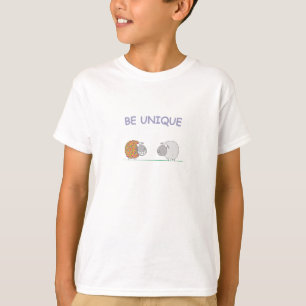 T-shirt Soyez un message inspirant unique avec de mignons 