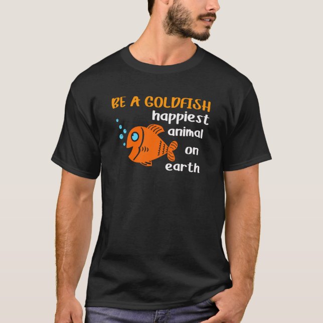 T-shirt Soyez Un Poisson D'Or Drôle Motivation Soccer Cita (Devant)