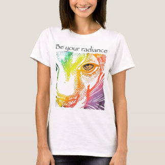 T-shirt Soyez votre radio des lions arc-en-ciel
