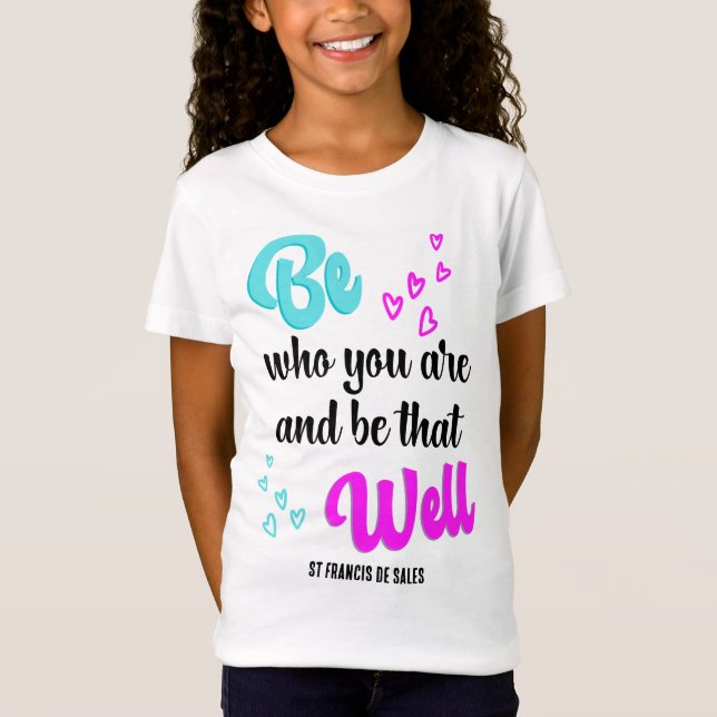 T-Shirt SOYEZ-VOUS À QUI VOUS ÊTES Inspirant (Devant)