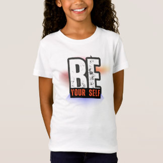T-Shirt SOYEZ VOUS-MÊME – Typographie Motivationnelle Gras