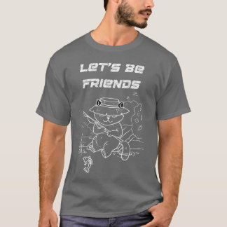 T-shirt soyons amis vintages