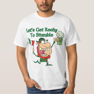 T-shirt Soyons prêts pour trébucher chemise