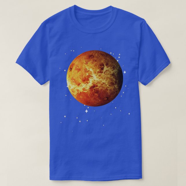 T-shirt Spa d'astronomie du système solaire Venus Planet (Design devant)