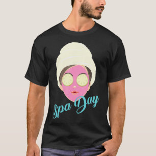 T-shirt Spa Jour Cool Relaxant Massage Thérapie Drôle Fi