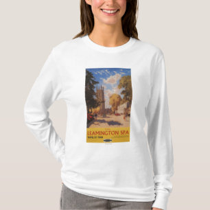 T-shirt Spa royal, affiche britannique de chemins de fer