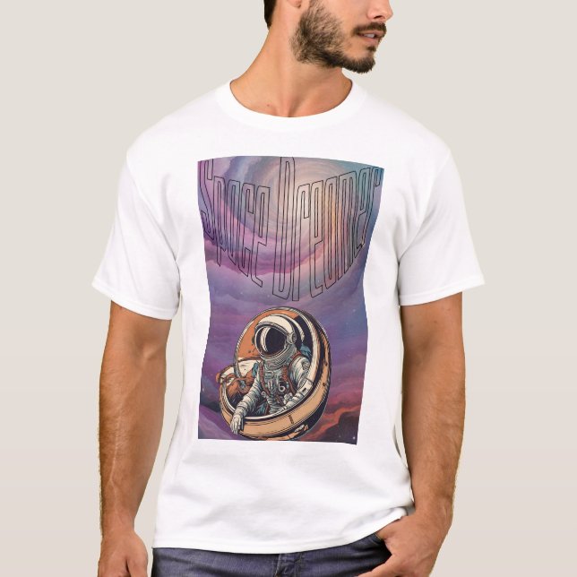 T-shirt Space Dreamer Space Travel (Devant)