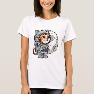 T-Shirt Space Kitten