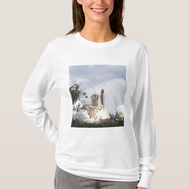 T-shirt Space Shuttle Atlantis se lève de 3 (Devant)