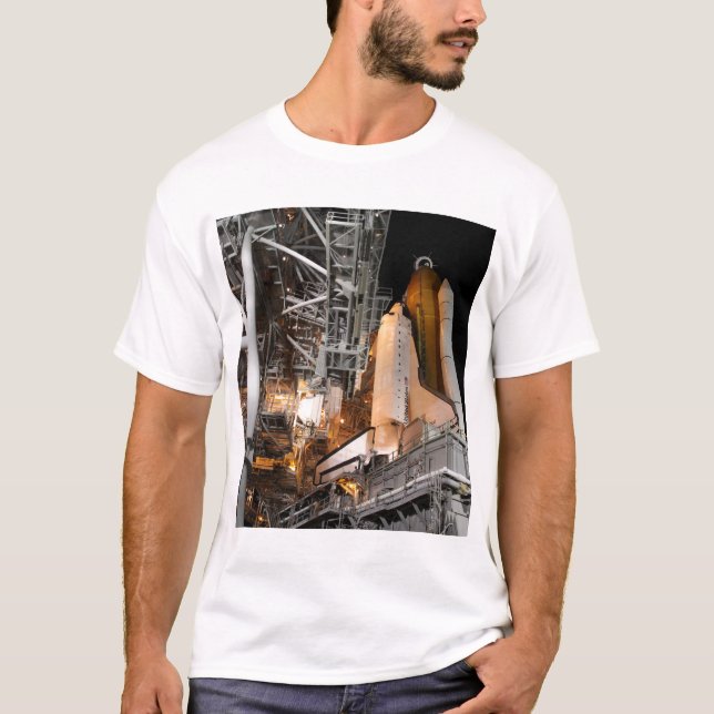 T-shirt Space Shuttle Endeavor sur le lancement (Devant)
