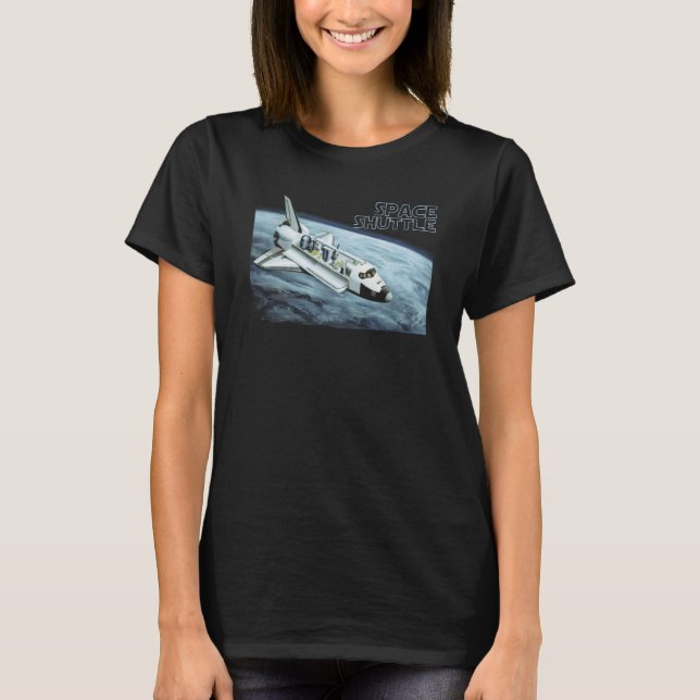 T-shirt Space Shuttle Endeavour Lab (Devant)