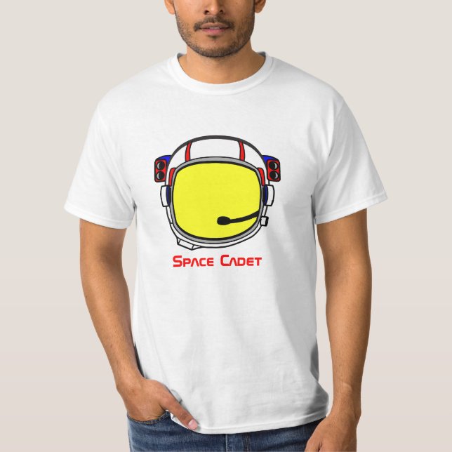 T-shirt spacehelmet, cadet de l'espace (Devant)