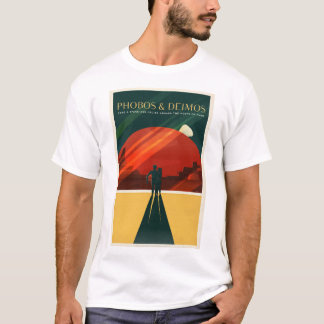 T-shirt SPACEX PHOBOS & DEIMOS Space Cruz To Moon Mars P