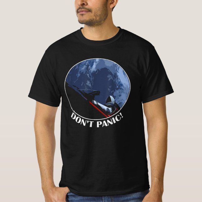 T-shirt Spacex starman classique (Devant)