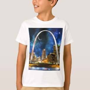T-shirt Spacey St. Louis Skyline