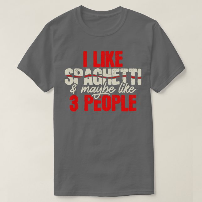 T-shirt Spaghetti (Design devant)