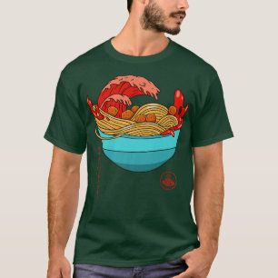 T-shirt Spaghetti Bologne - nouilles italiennes - japonais