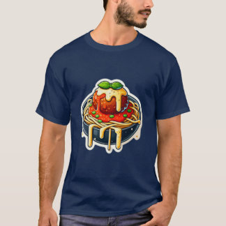 T-SHIRT SPAGHETTI ET BALLES DE VIANDE 3