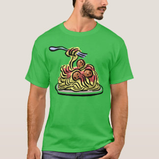 T-shirt spaghetti friends