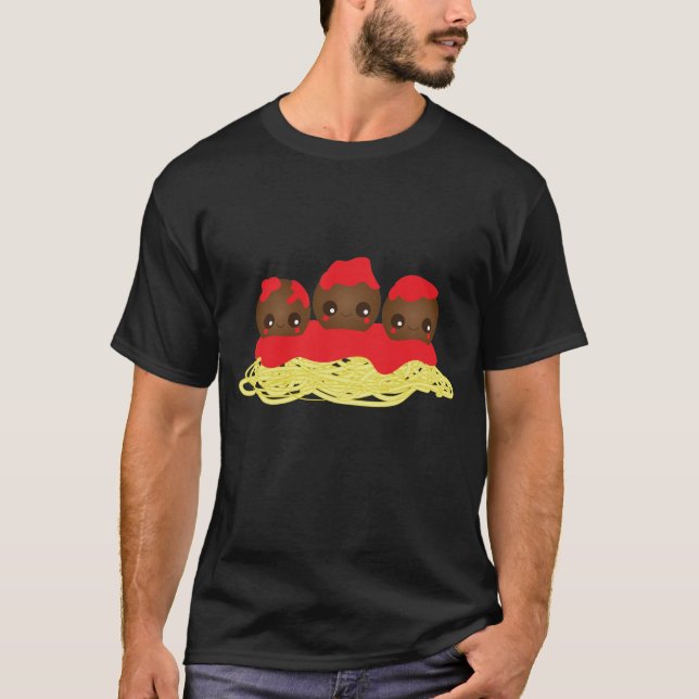 T-shirt Spaghetti & Meatballs (Devant)